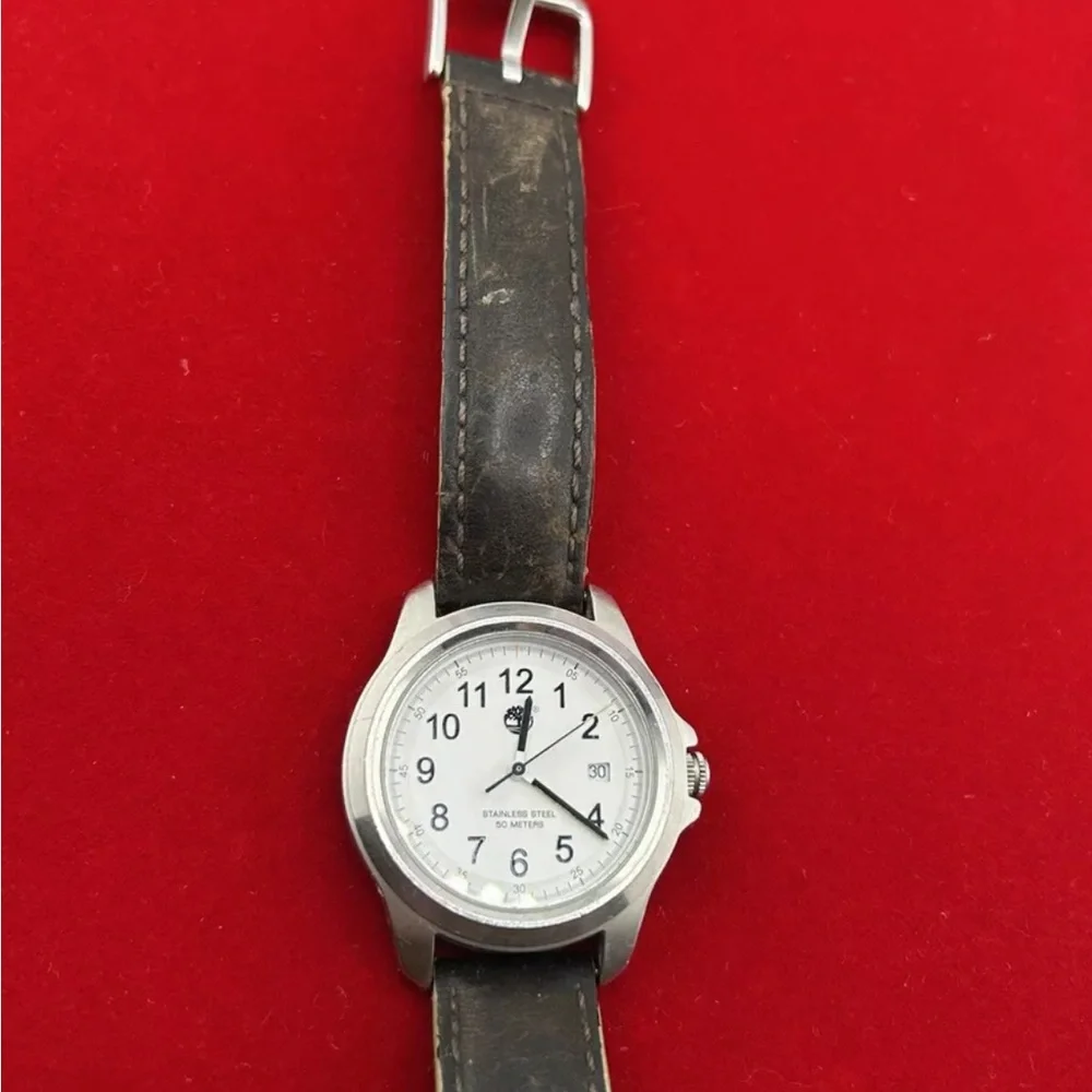 Indiglo Stainless Steel Water Resistant 50M Watch #161 New Battery